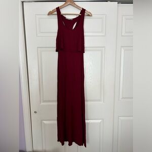 Burgundy Maxi Dress